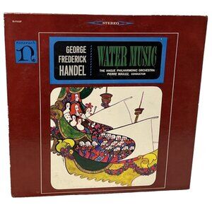 Water Music (Vinyl, 1971) Nonesuch H-71127 VG+ LP Record Album